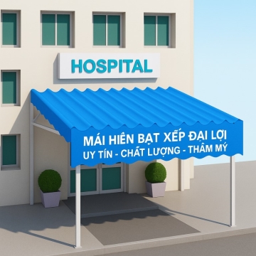Lắp Mái Che Bệnh Viện - Giải Pháp Che Nắng Mưa Đẹp & Bền Từ Công Ty Đại Lợi